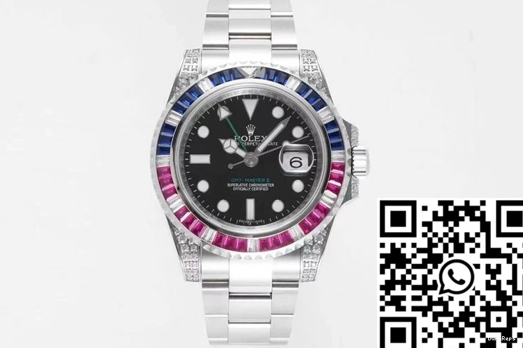 Master II SAru-78209 Factory Rolex 116759 Dial Black ROF GMT 1215